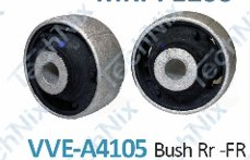 VVE-A4105 - Automotive Rubber Part - Front | Fits: Volkswagen Vento, Volkswagen Polo, Skoda Rapid, Skoda Fabia