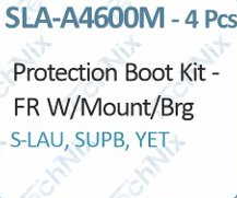 SLA-A4600M - Protection Boot Kit - With Mount, Front, With Bearing (4 Pcs) | Fits: Skoda Laura, Skoda Superb, Skoda YetI