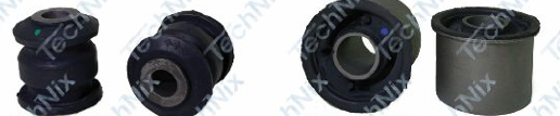 HC5-A4100 - Rubber Bushes - Front, Rear (4 Pcs) | Fits: Honda City, Honda Jazz, Honda Amaze, Honda Brio, Honda Mobilio