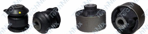 HCK-A4100 - Rubber Bushes - Front (4 Pcs) | Fits: See TechNix catalogue for vehicle application